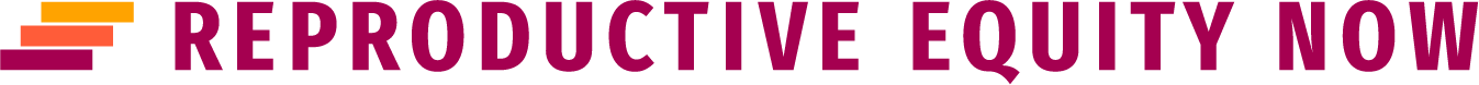 Reproductive Equity Now logo